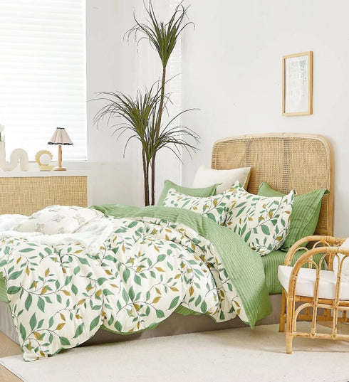 Yana 100% Pure Cotton Imported Single Bedsheet with Pillow Cover by Florida